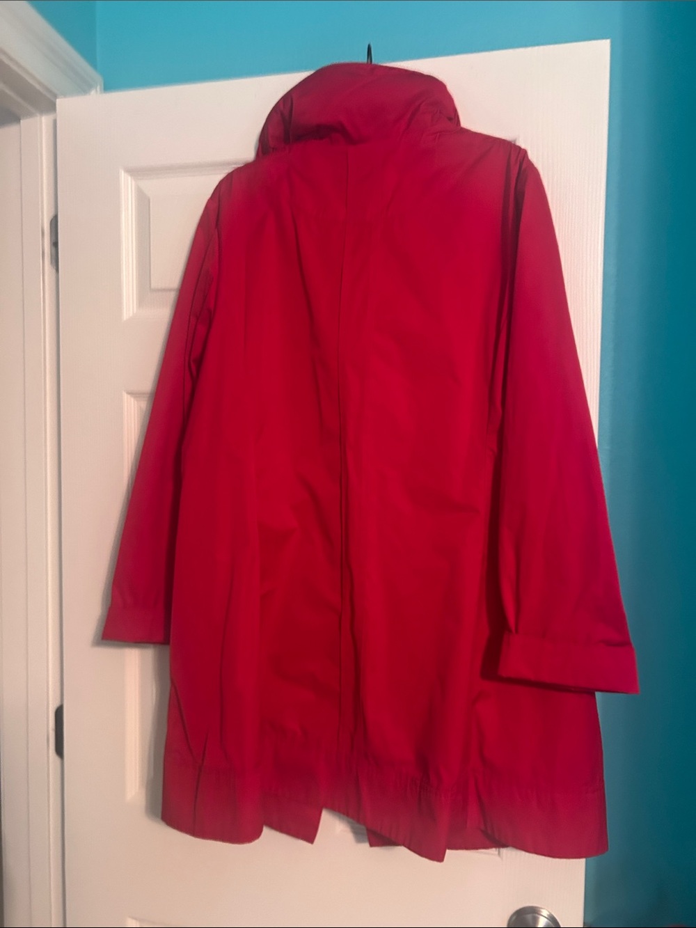 RAINFOREST Red Button-Front Utility Jacket - Picture 6 of 7